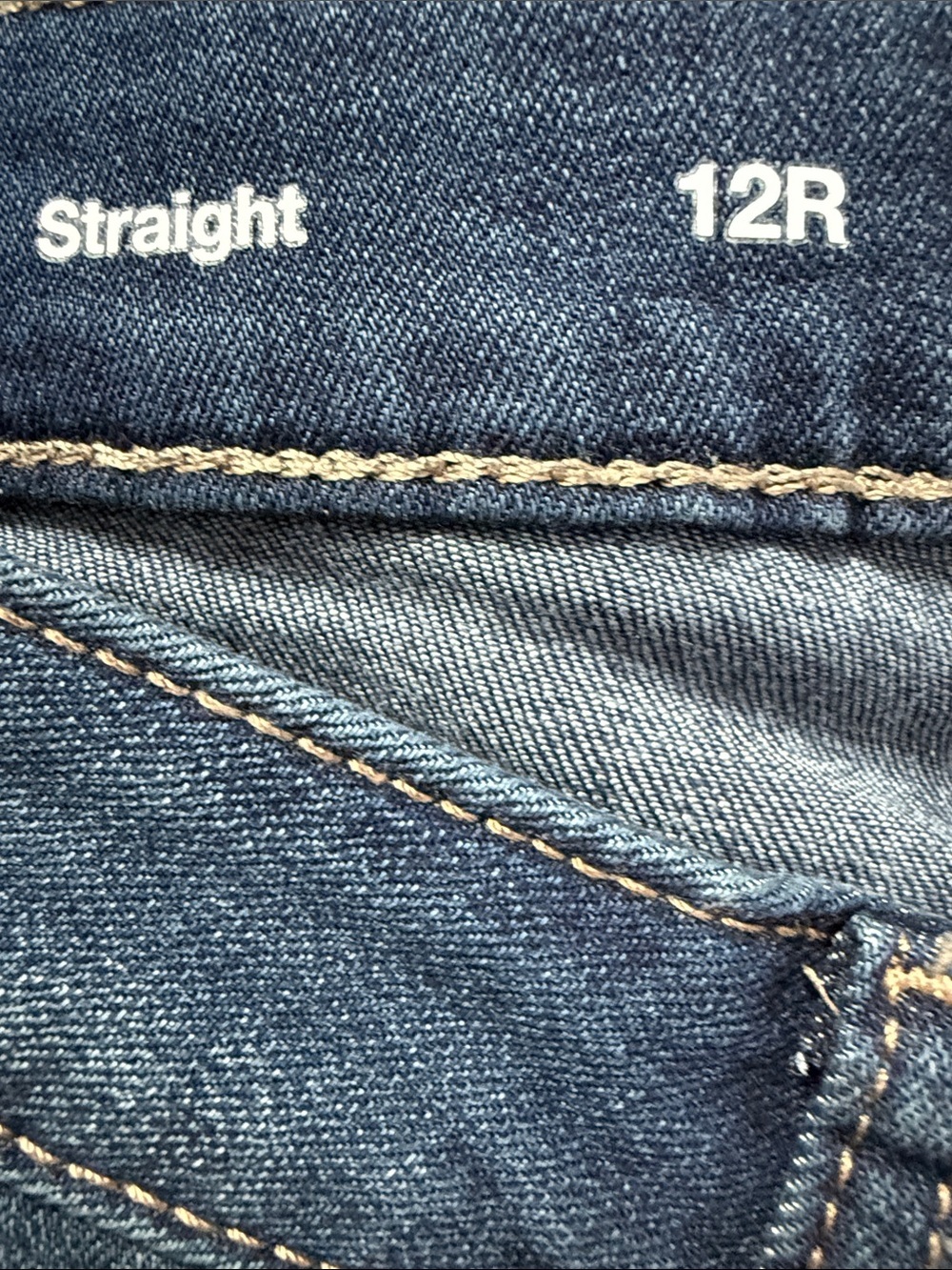 SONOMA Women’s Classic Straight Jeans - Dark Blue Sz 12R - Picture 7 of 8